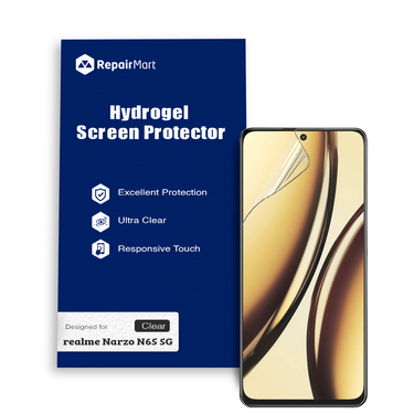 Realme Narzo N65 5G Compatible Premium Hydrogel Screen Protector